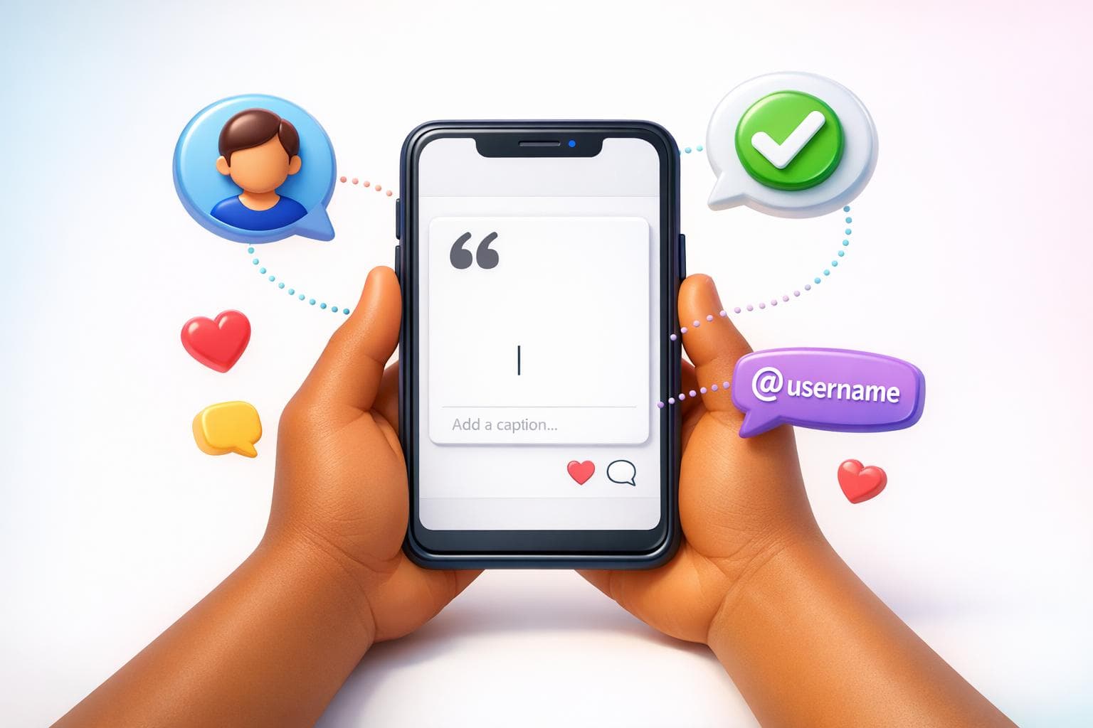 How to Add UGC to Instagram Captions